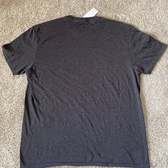 DC Comics Suicide Squad Men's New Gray Heather T-Shirt - Arkham Asylum Logo - Picture 4 of 6